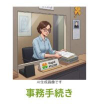 事務手続き