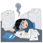 過労死しそうな男性