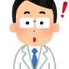 気づきを得た白衣の男性