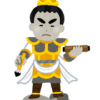 守護神四天王（広目天）のいらすと