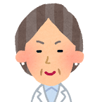 年配の女性のいらすと