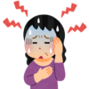 更年期障害の女性のいらすと