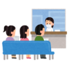 病院の待合室のイラスト