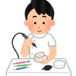 歯科技工士のいらすと