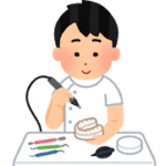 歯科技工士のいらすと