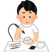 歯科技工士のいらすと
