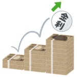金利上昇のいらすと