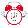 目覚まし時計くんのいらすと