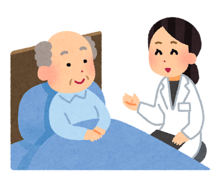 訪問診療する女医のいらすと